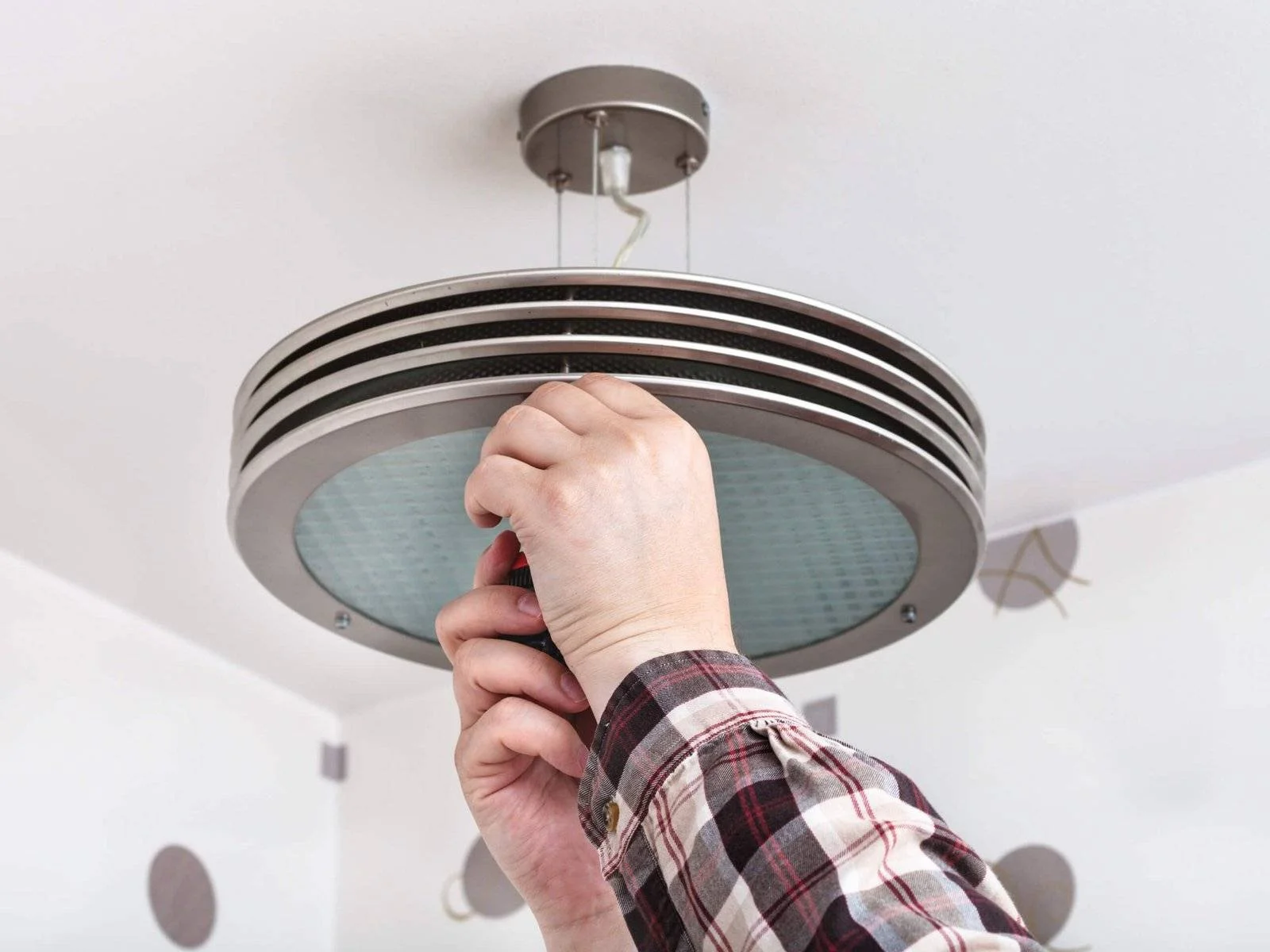 Ceiling and Light Fixture Installation